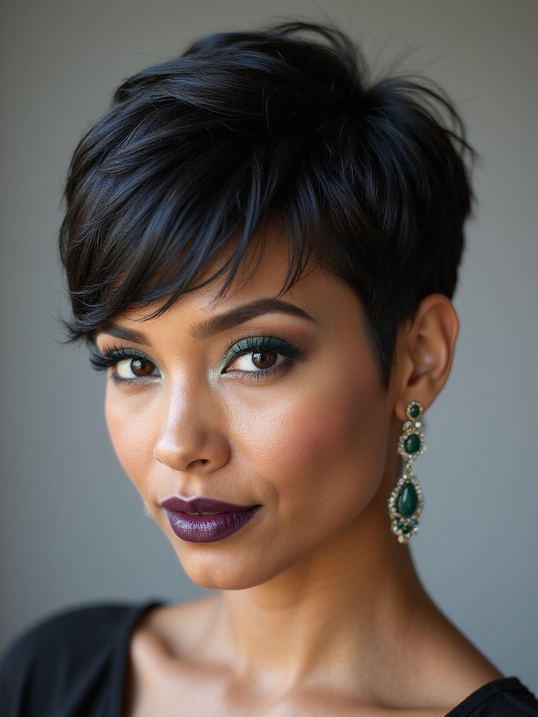 airy sculpted layered crown