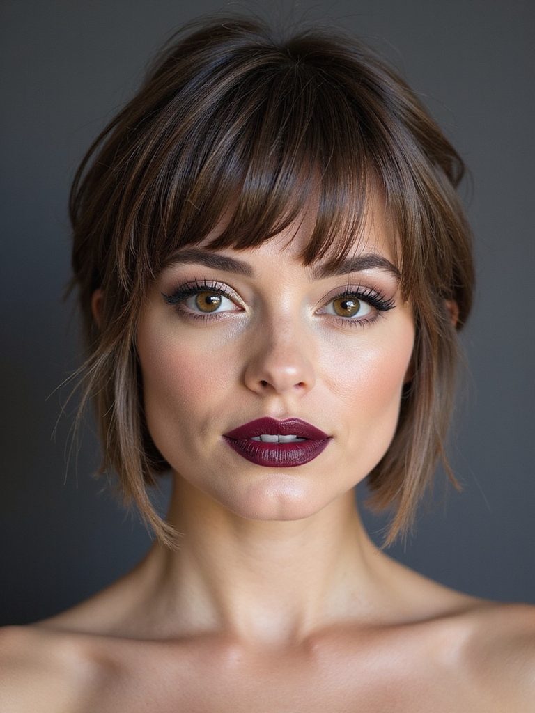 bangs framing maintenance styling products