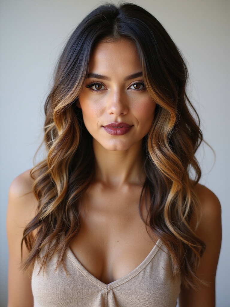 boho bob with waves