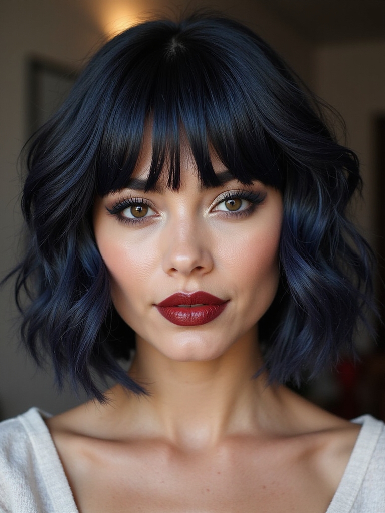 bold fringe piecey layers