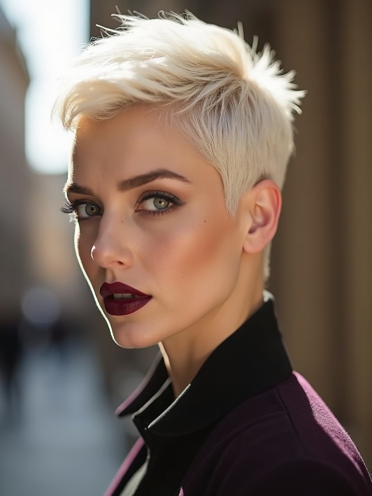 chic pixie wig styling elevation