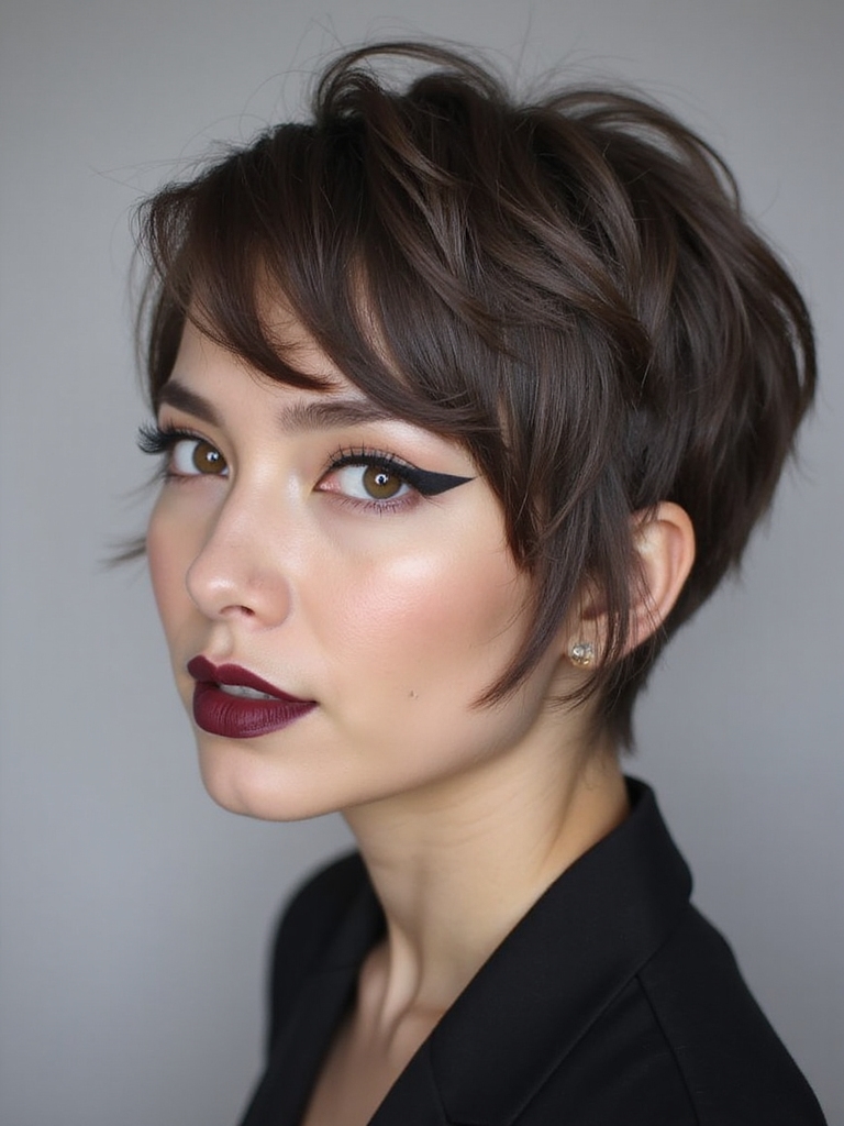 choppy piecey textured crop