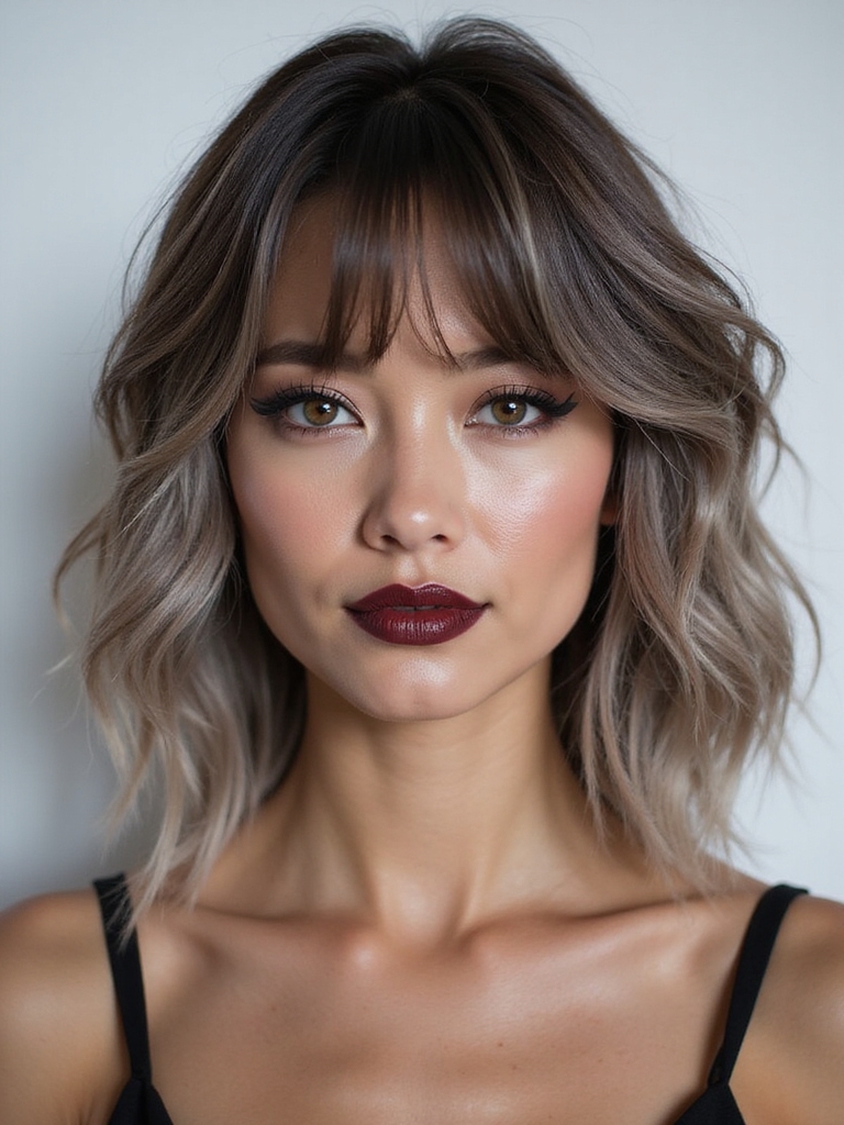 choppy sheer fringe lived in