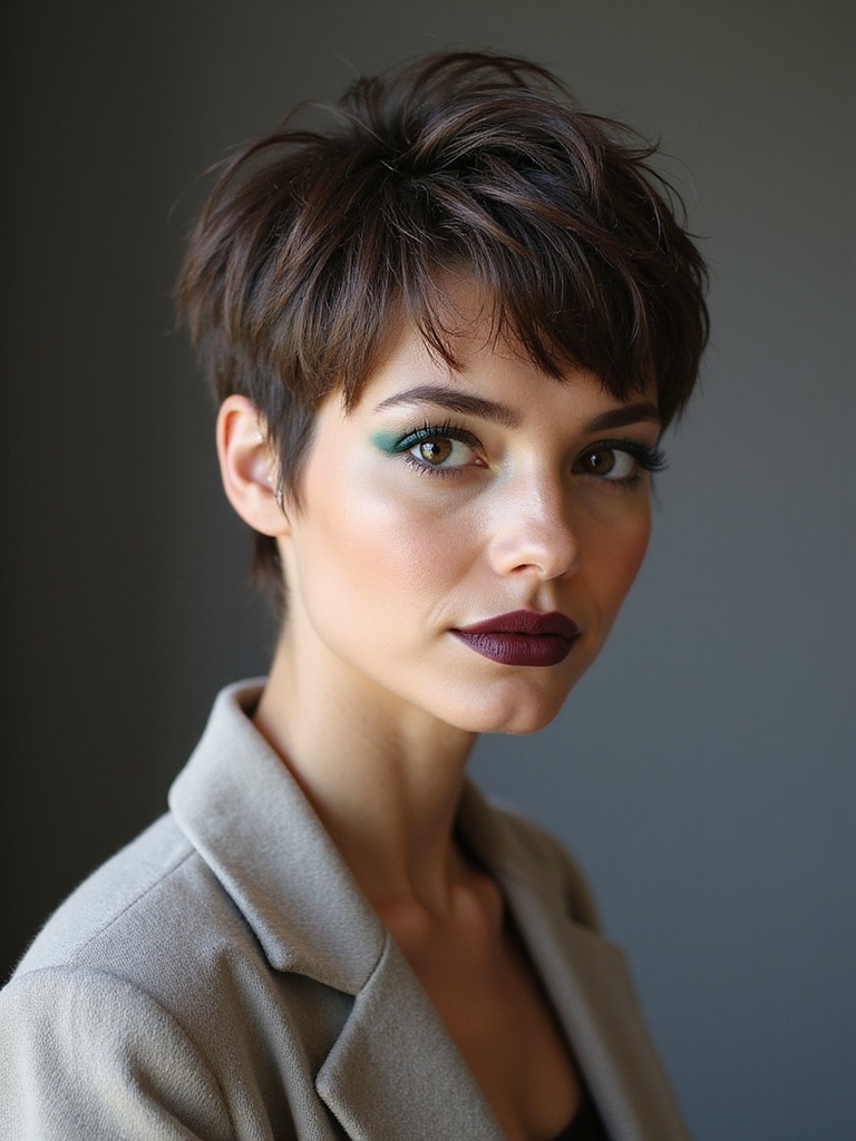 choppy wolf pixie mullet