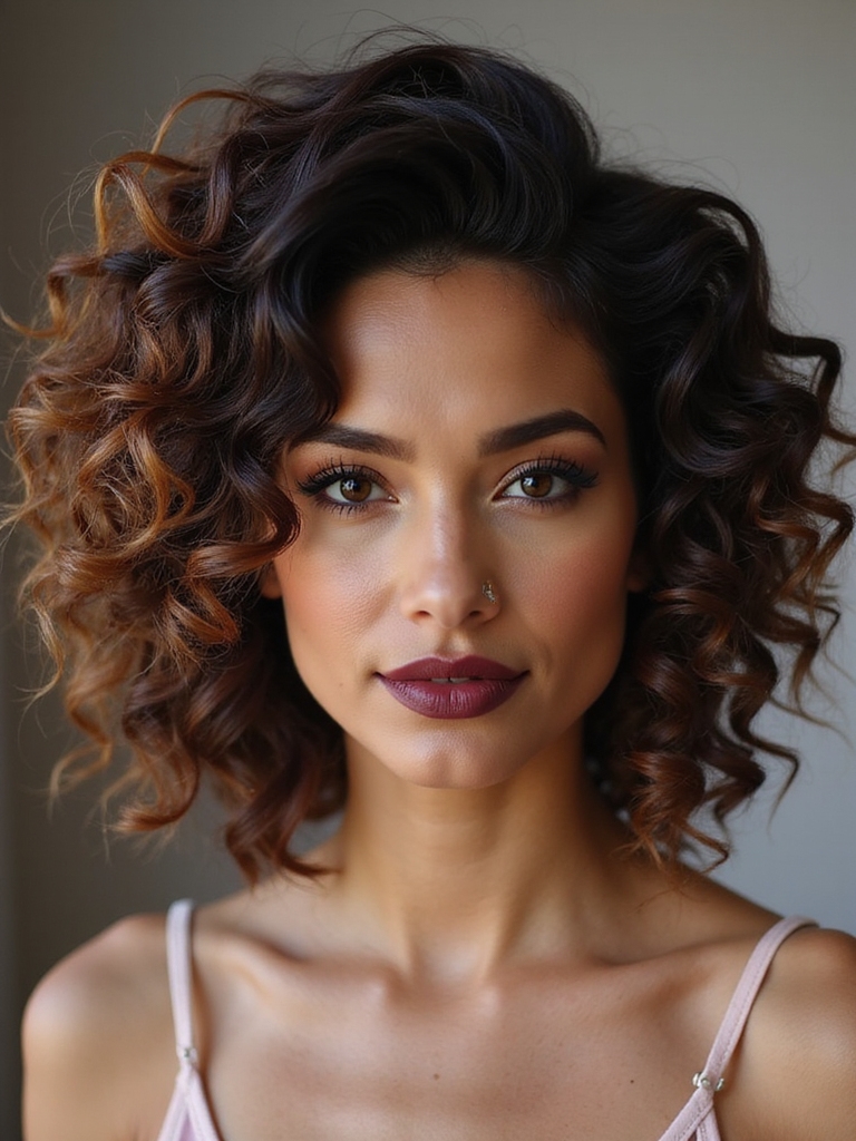 cloudy voluminous curly wolf