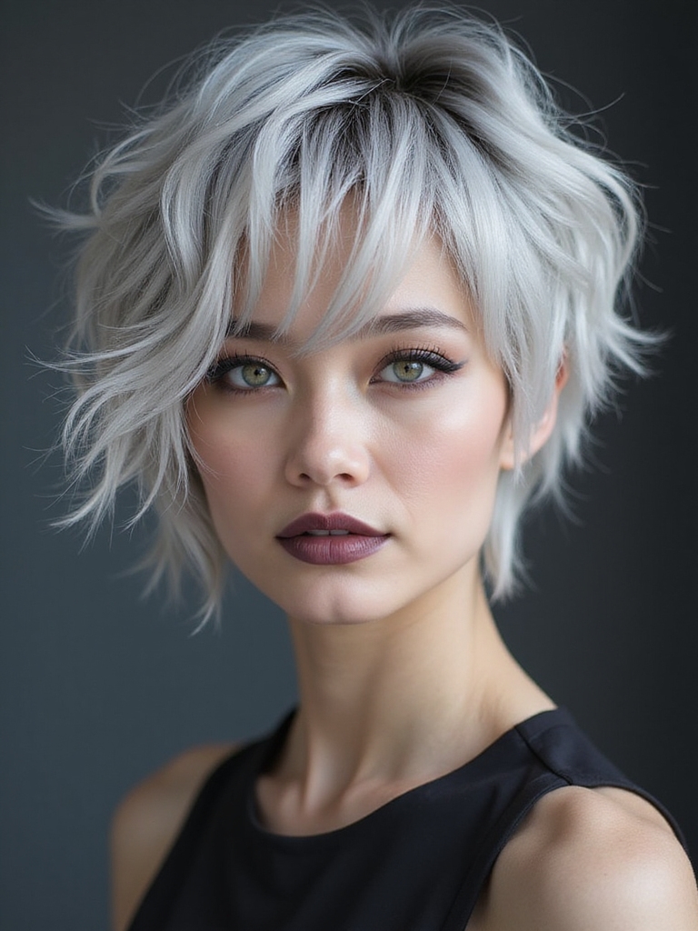 cool toned smoky blonde melt
