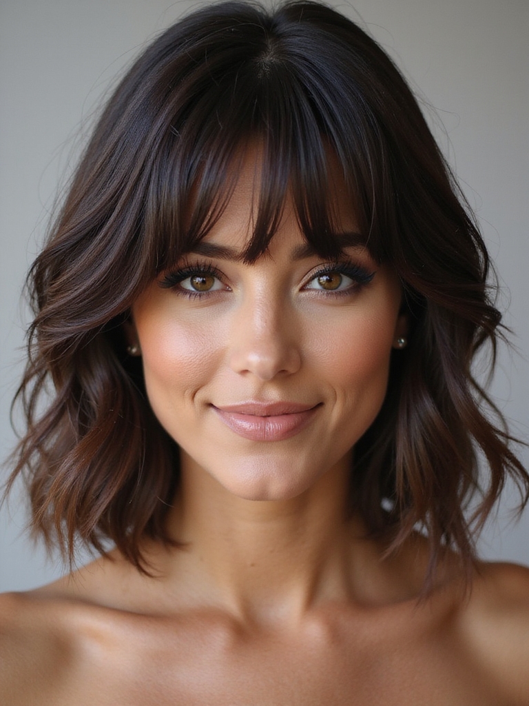 curtain bangs with layers