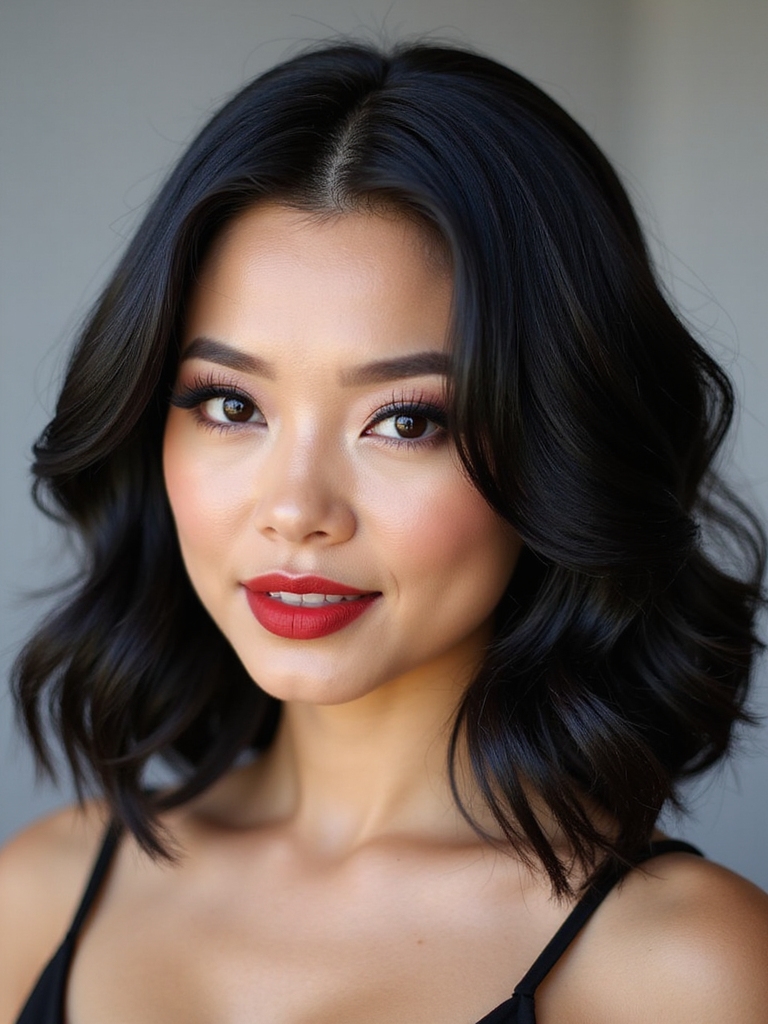 deep side old hollywood waves