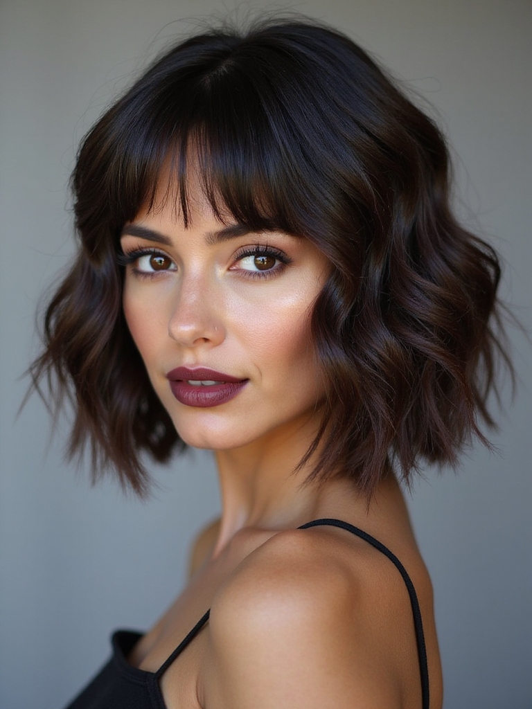 deep side stacked bob