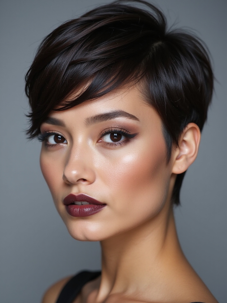 effortless chic short pixie