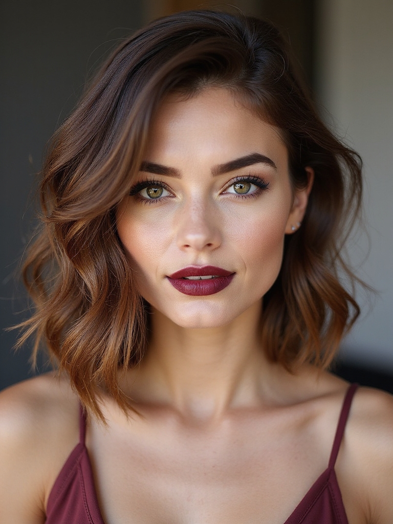 effortless layered grow out bob