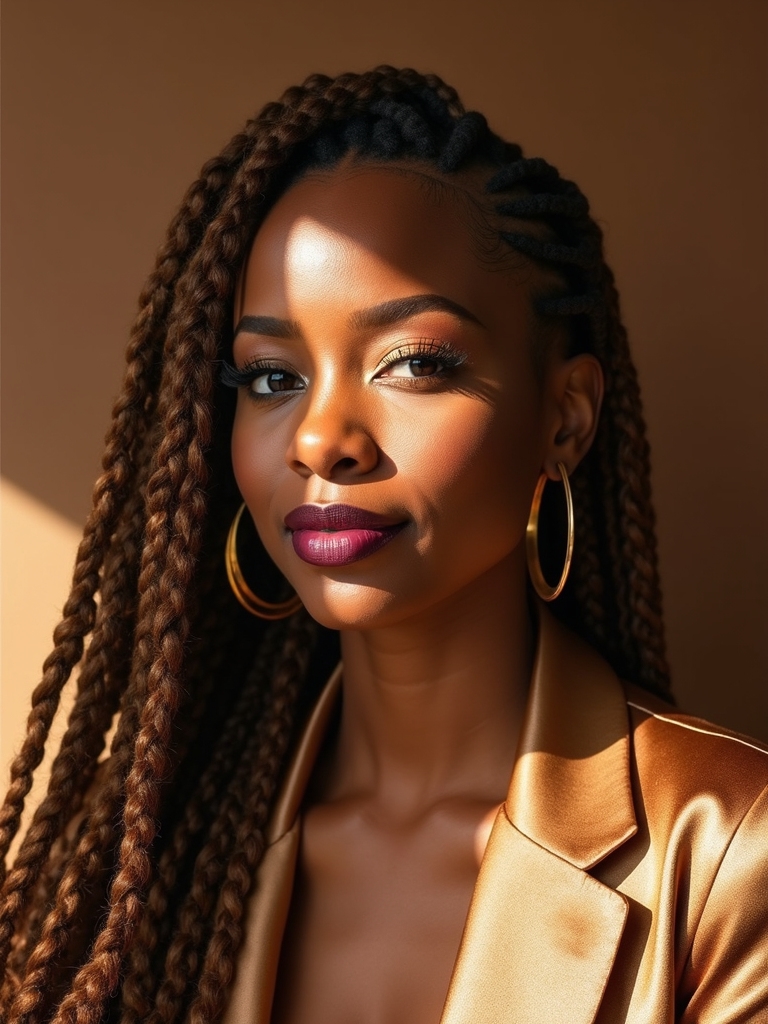 elegant locs natural grace