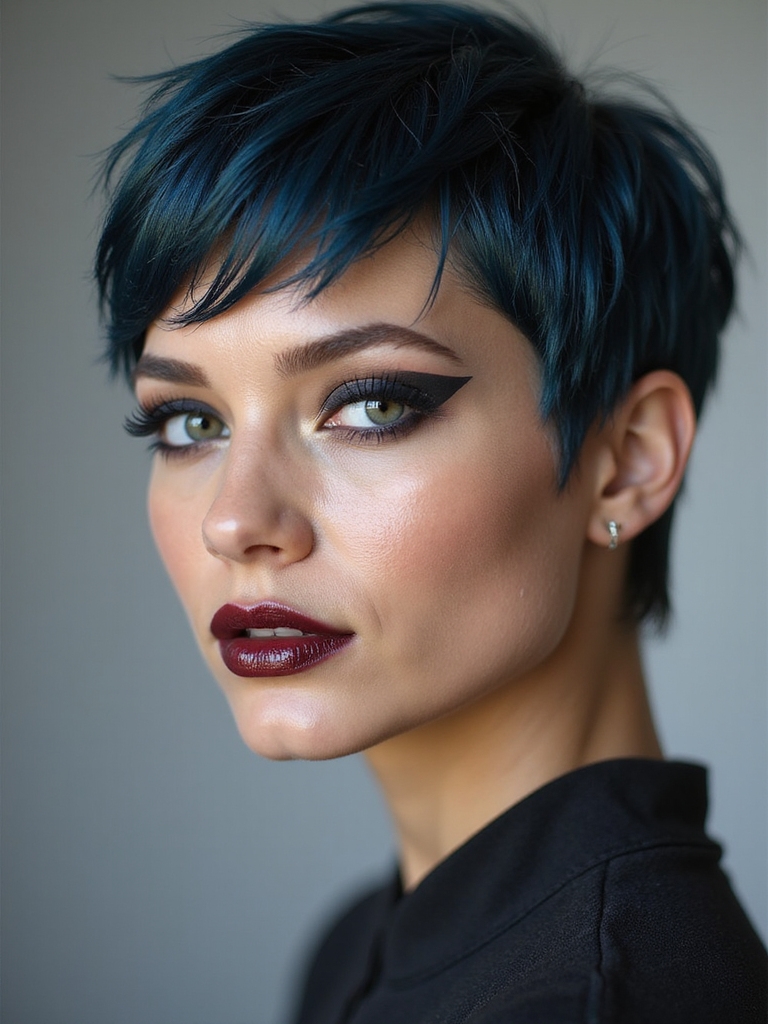 face proportions tailored pixie