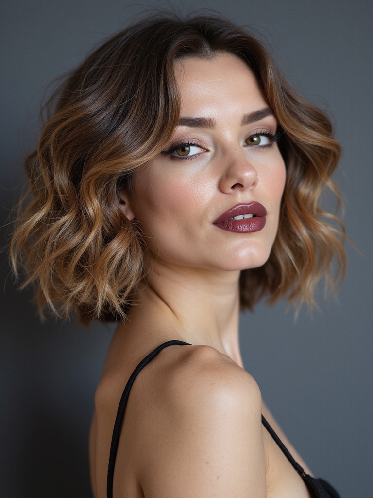 feathered airy face framing layers
