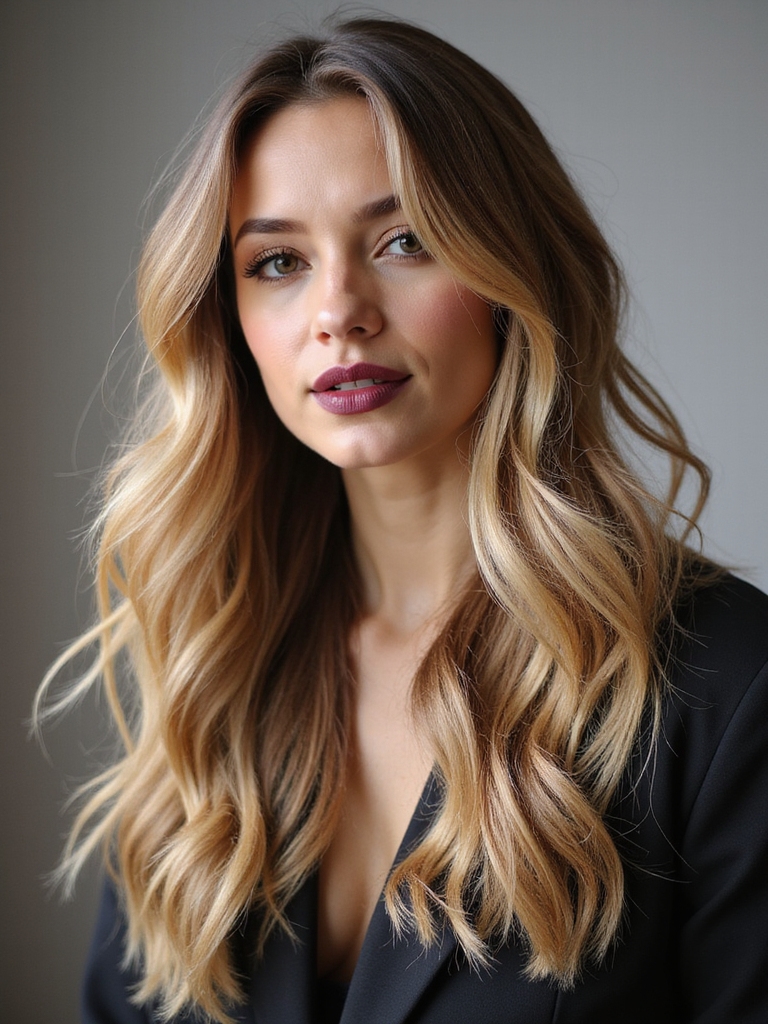 feathered tapered layers technique