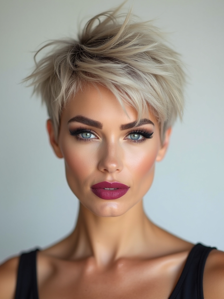 feathered volume for fine hair