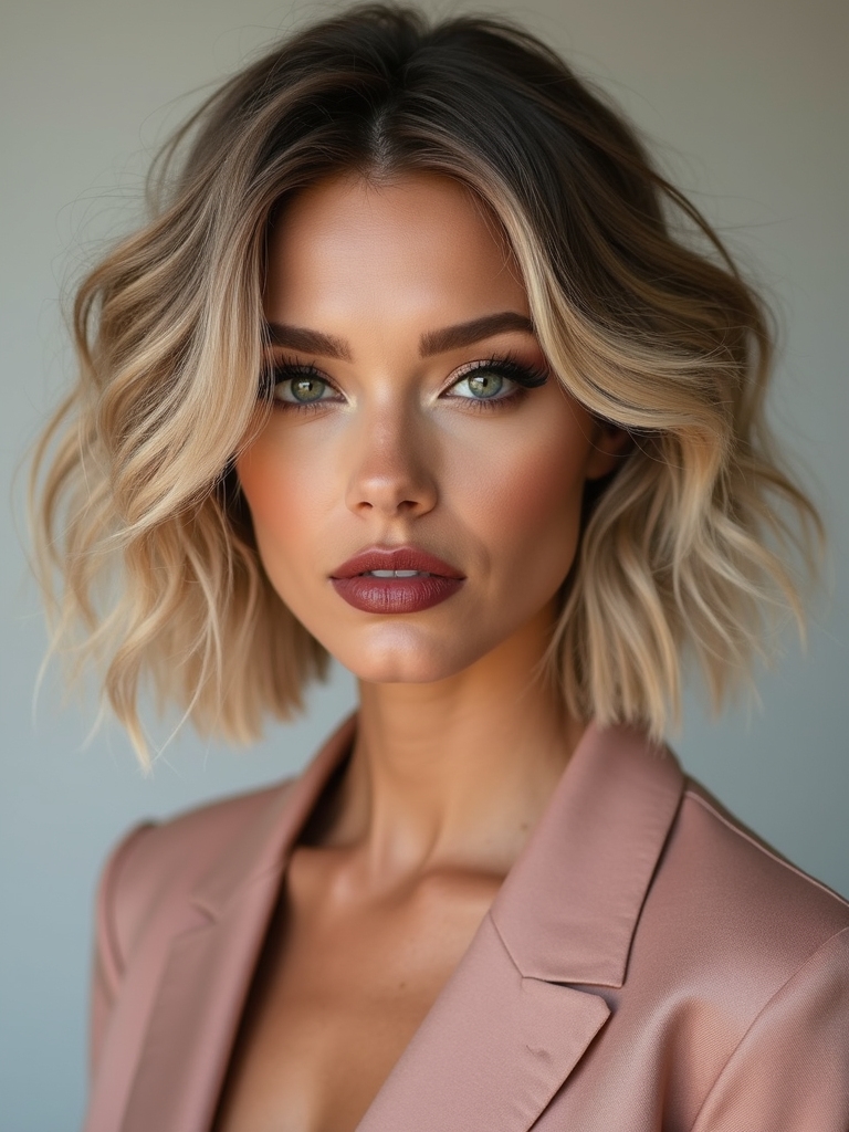 feathered volumizing razor layers