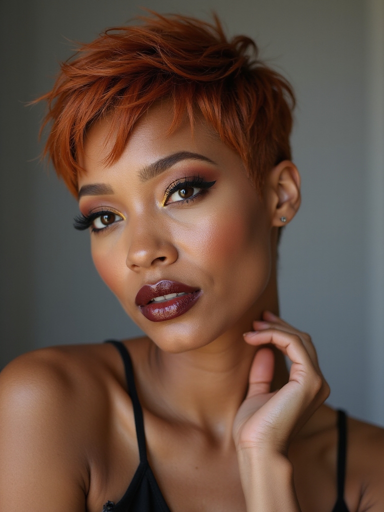 ginger pixie cuts trend
