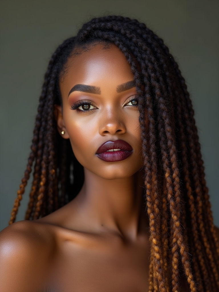 half shaved feminine dreadlock styles