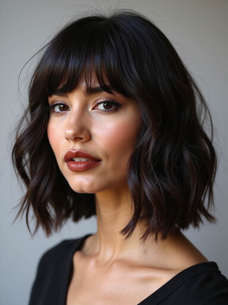 heatless bouncy layered bob
