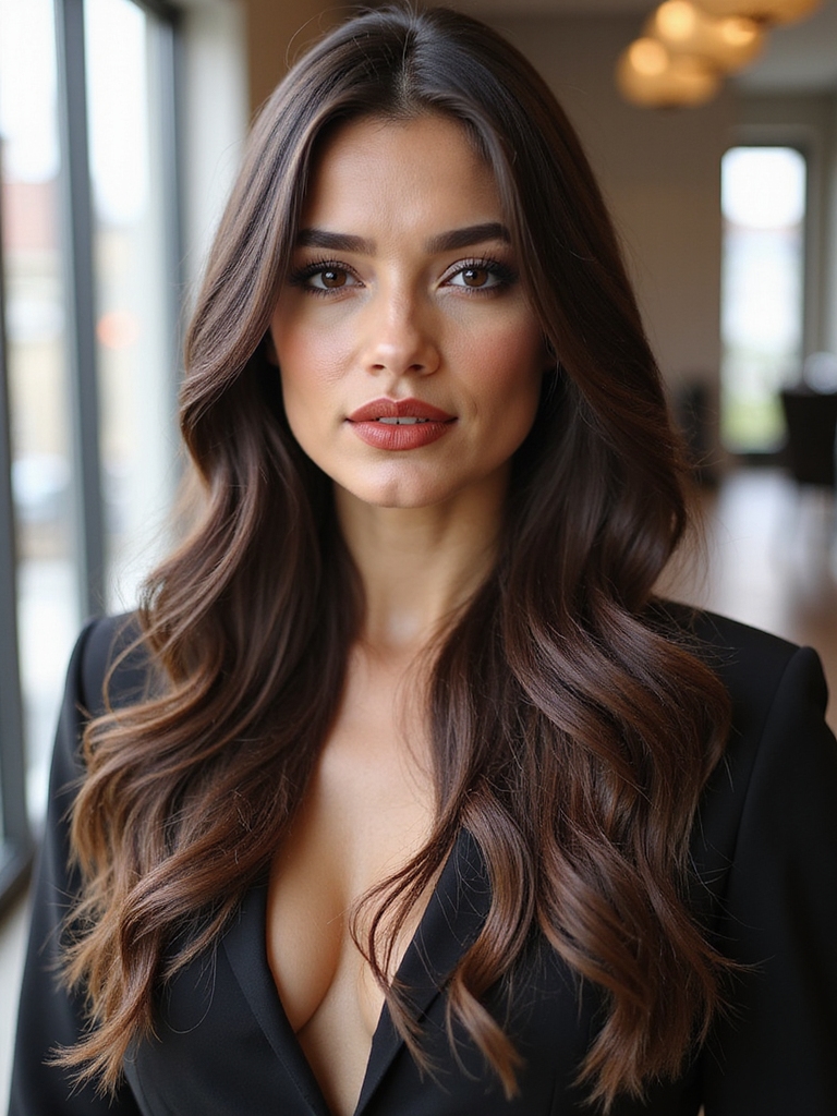 heatless glossy sleek braids