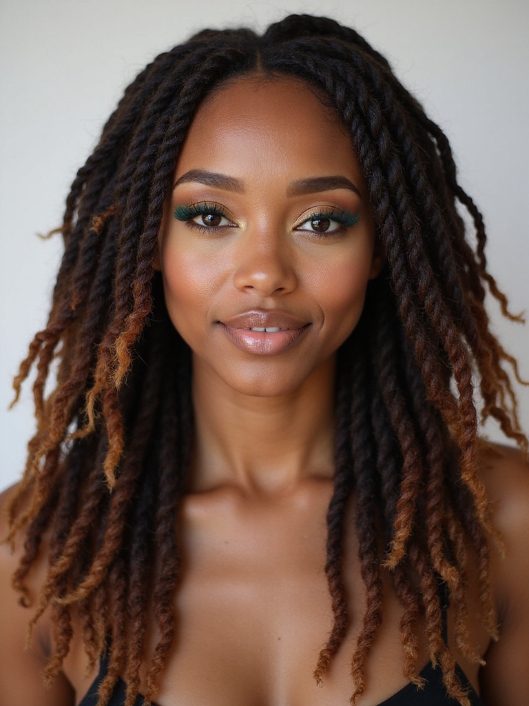 heatless moisturized loc styling