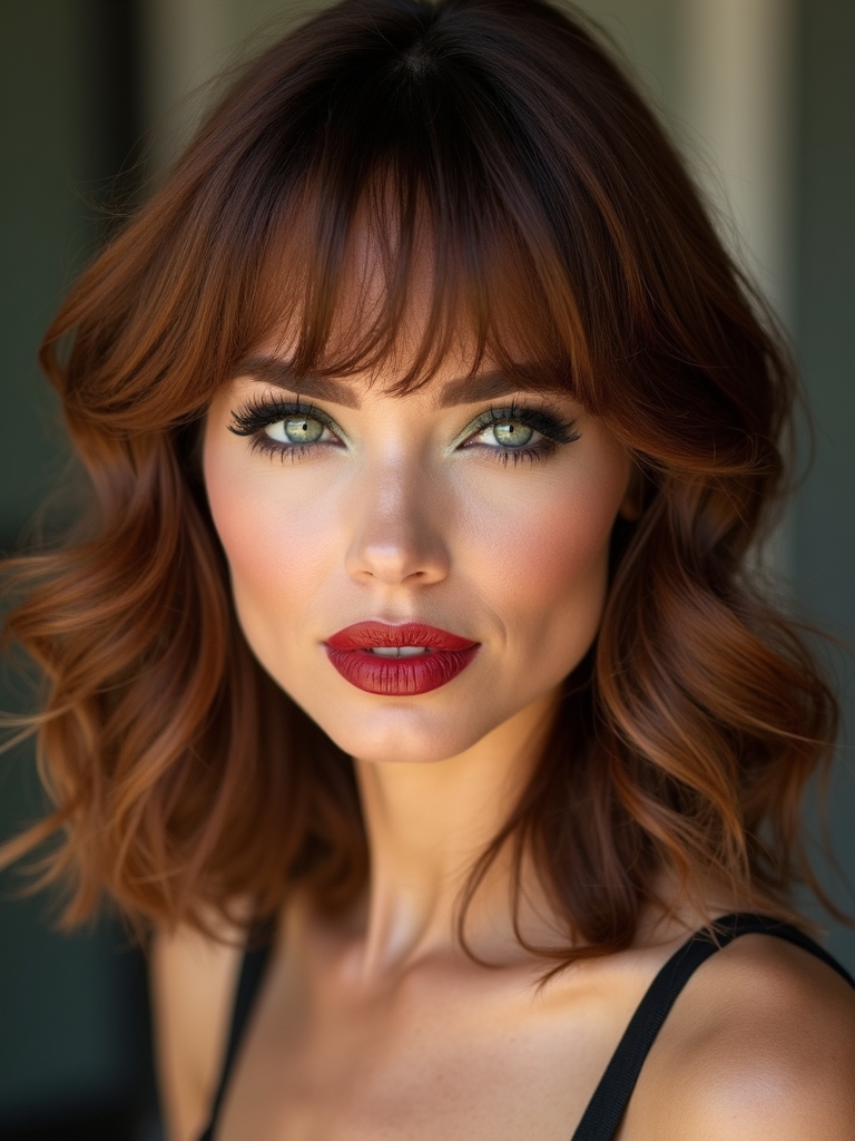 intentional soft face framing maintenance