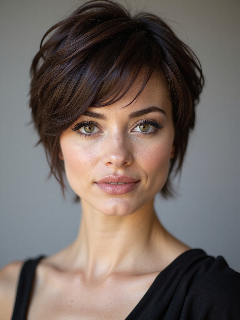 internal weight reducing layered haircut