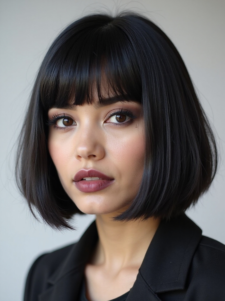 invisible seamless natural looking bob