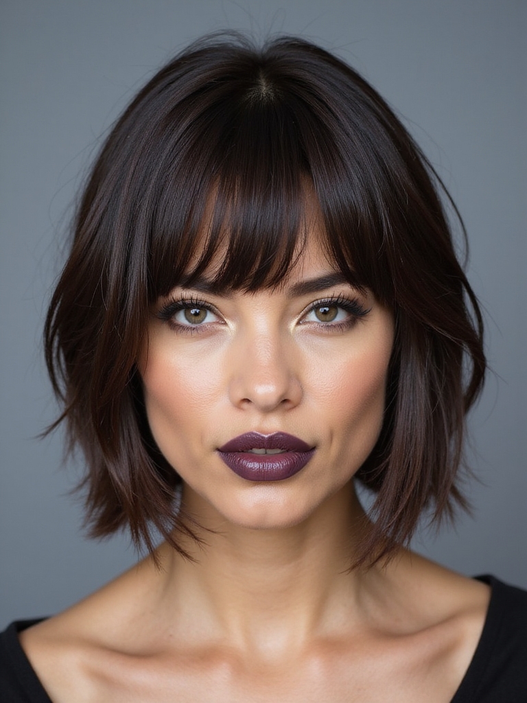 layered airy wolf cut