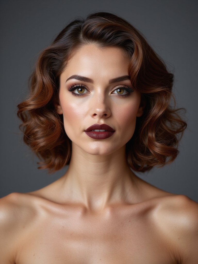 layered waves with center part