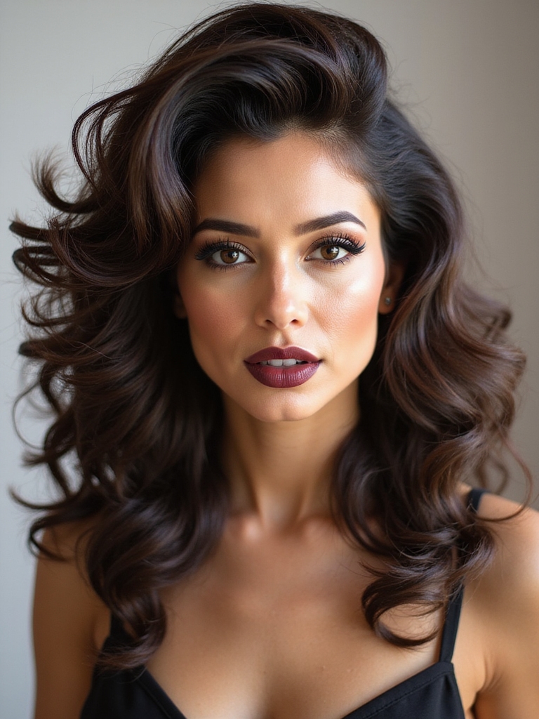 lifted crown springy ends