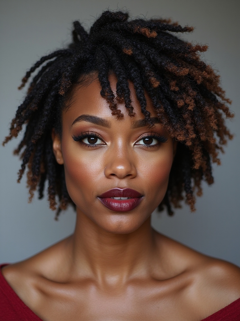 Short micro-locs with soft lived-in volume