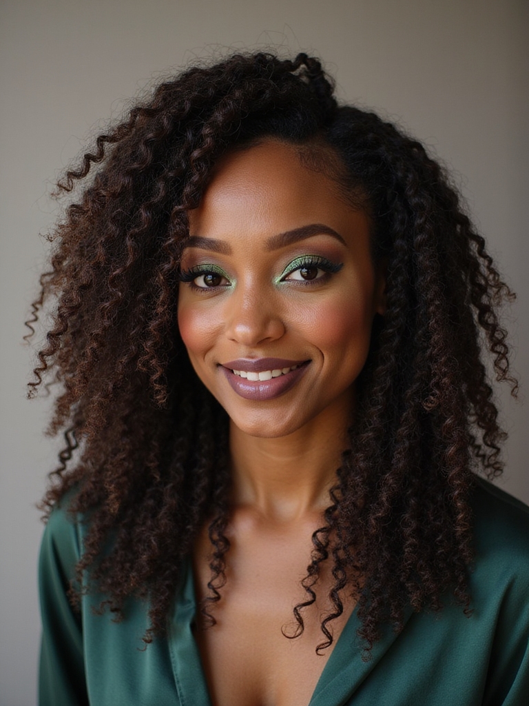 Sisterlocks giving a lightweight, elegant loc look