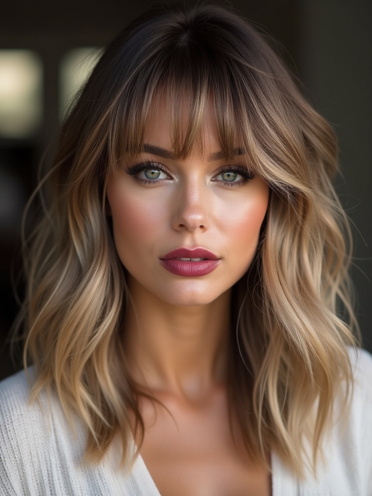 lightweight styling for layered bob