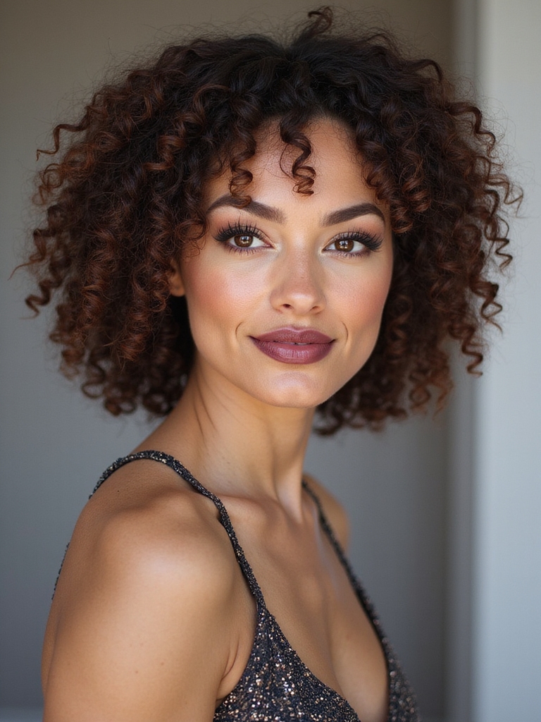low maintenance curly pixie routine