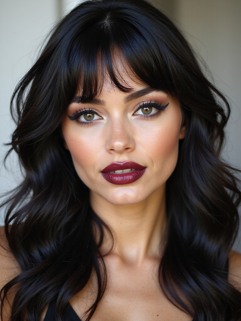 micro fringe with waves