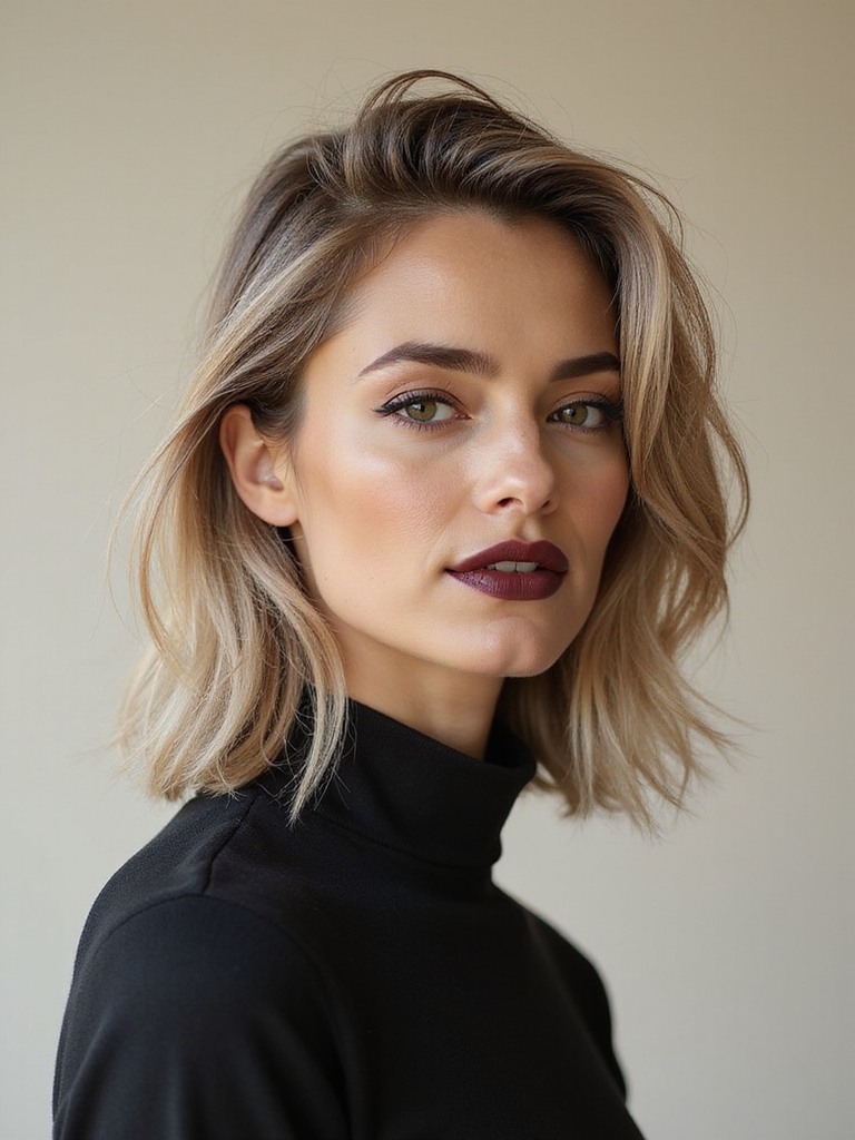 micro layered wolf cut volume