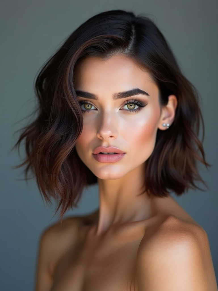 middle part bob internal debulking
