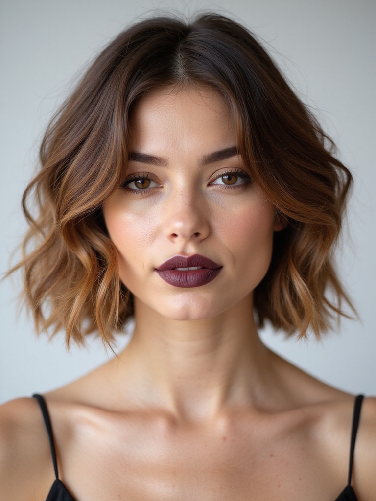 Short-shoulder piecey layers for natural waves