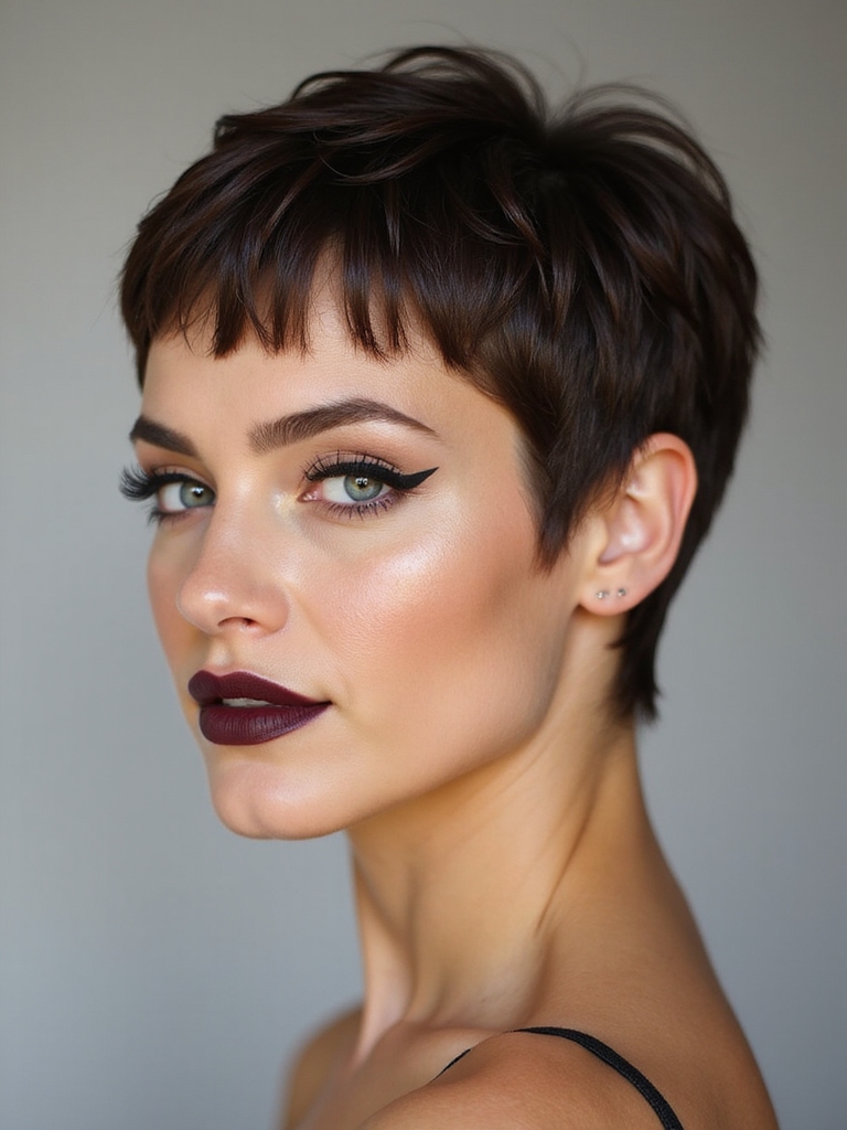 Consultation round face pixie