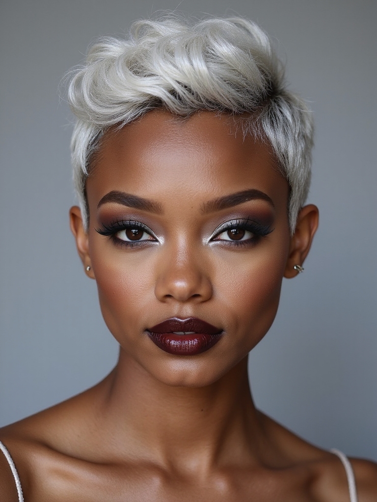 platinum pixie textured brilliance