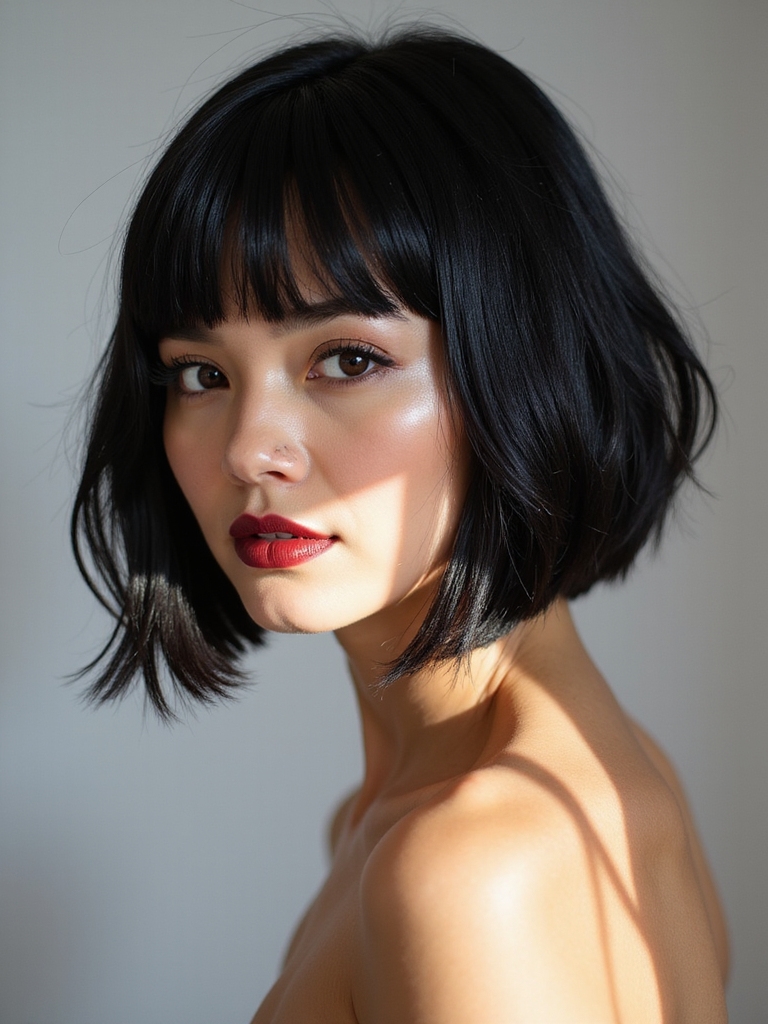 Gentle styling tools and products for a knotless bob