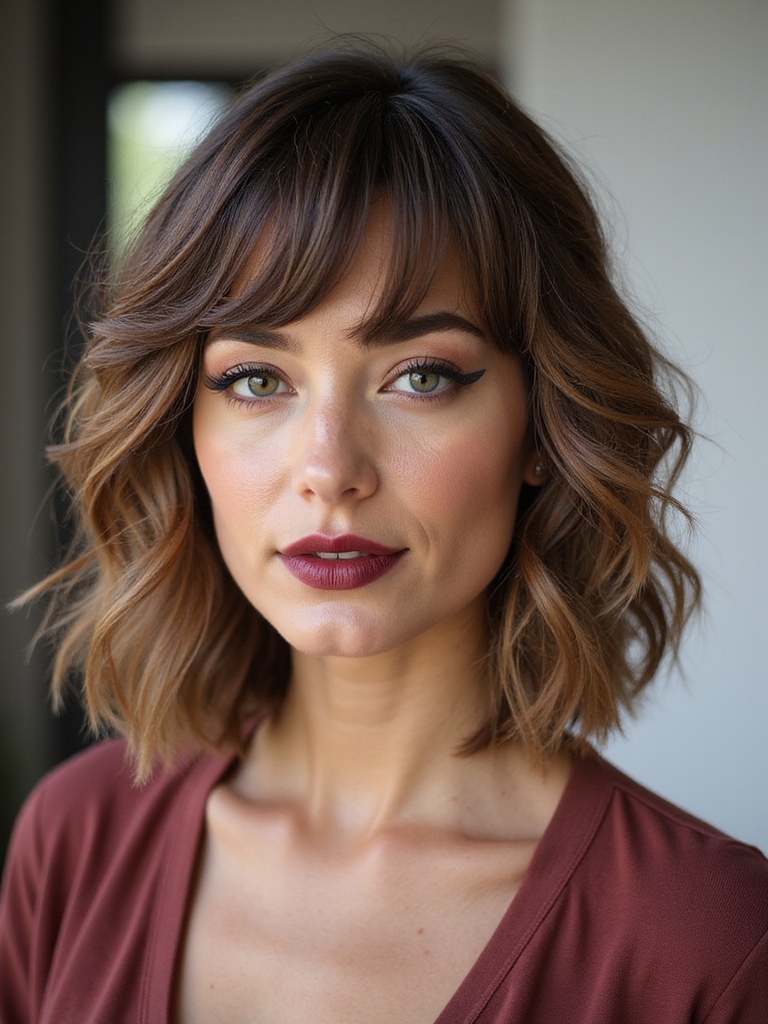 razor cut shattered layered shag