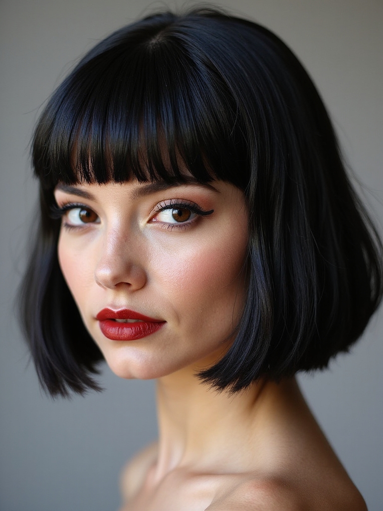 Comparing blunt ends and soft layers on a bob