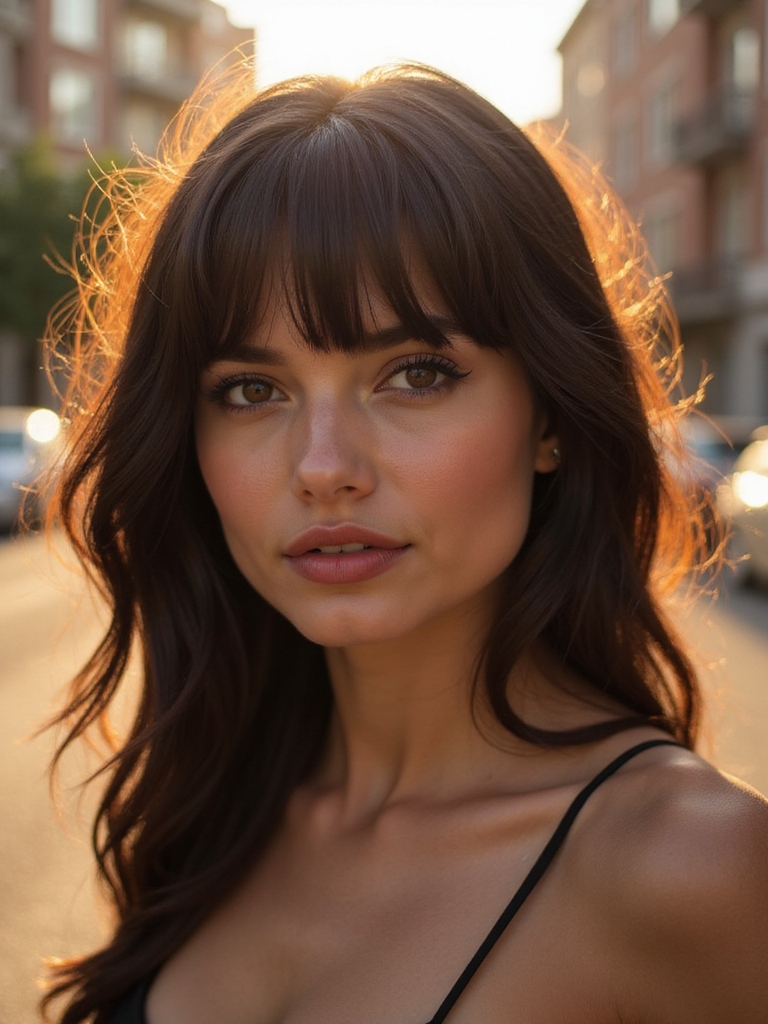 seasonal lightweight bangs maintenance