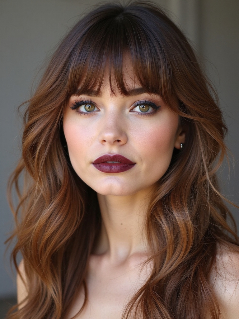 see through long tapered bangs