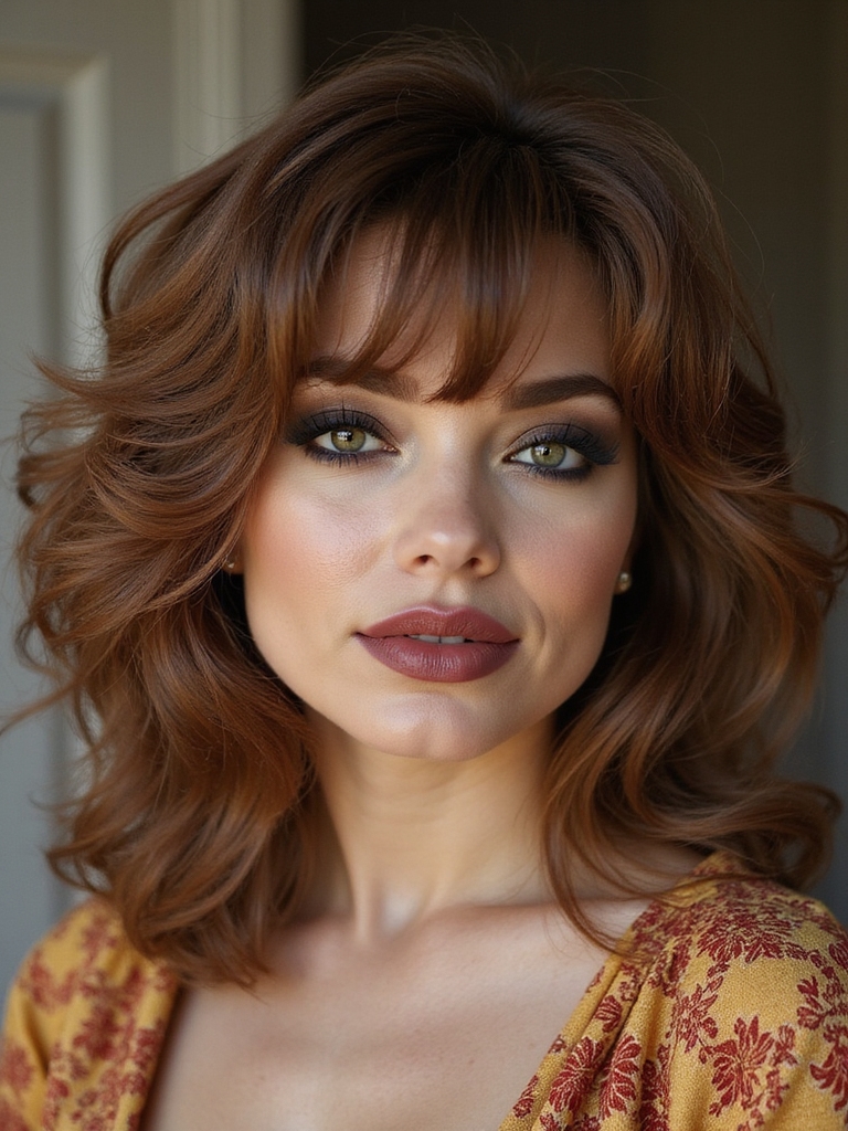 seventies shag haircut revival