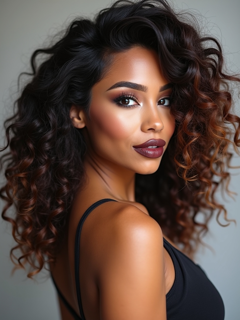 shape curls define waves