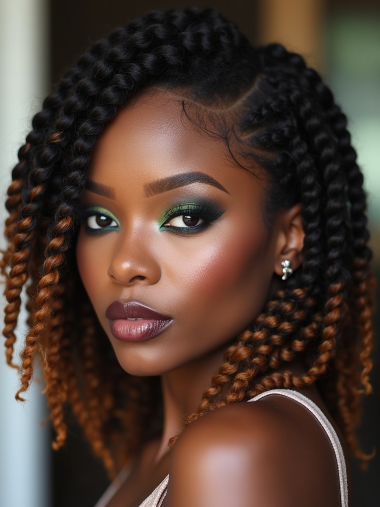 short locs barrel twists